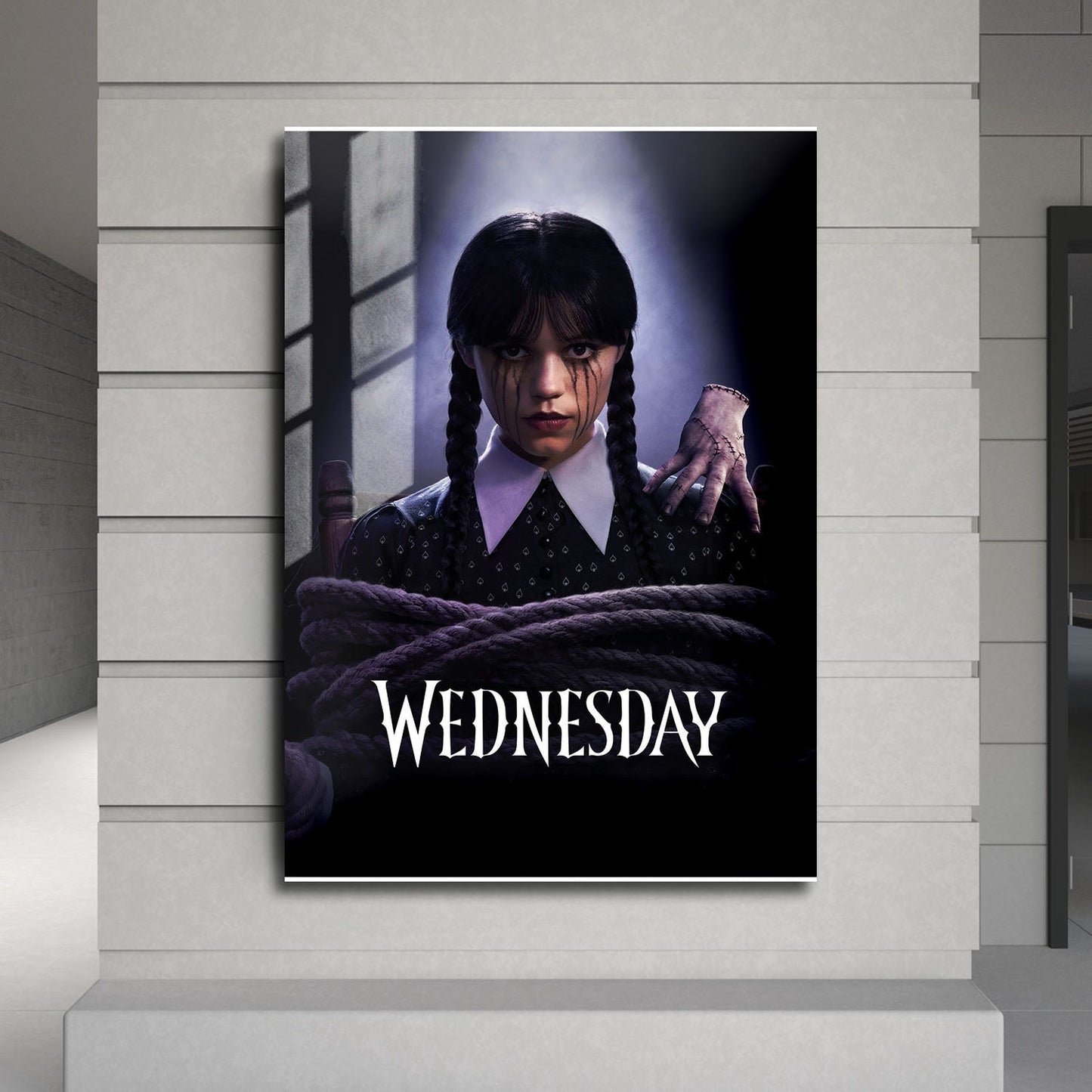 Flex Designs Metal Poster Wednesday 24 x 36" Home Goods - TV Show 2022 TV Show Metal Poster