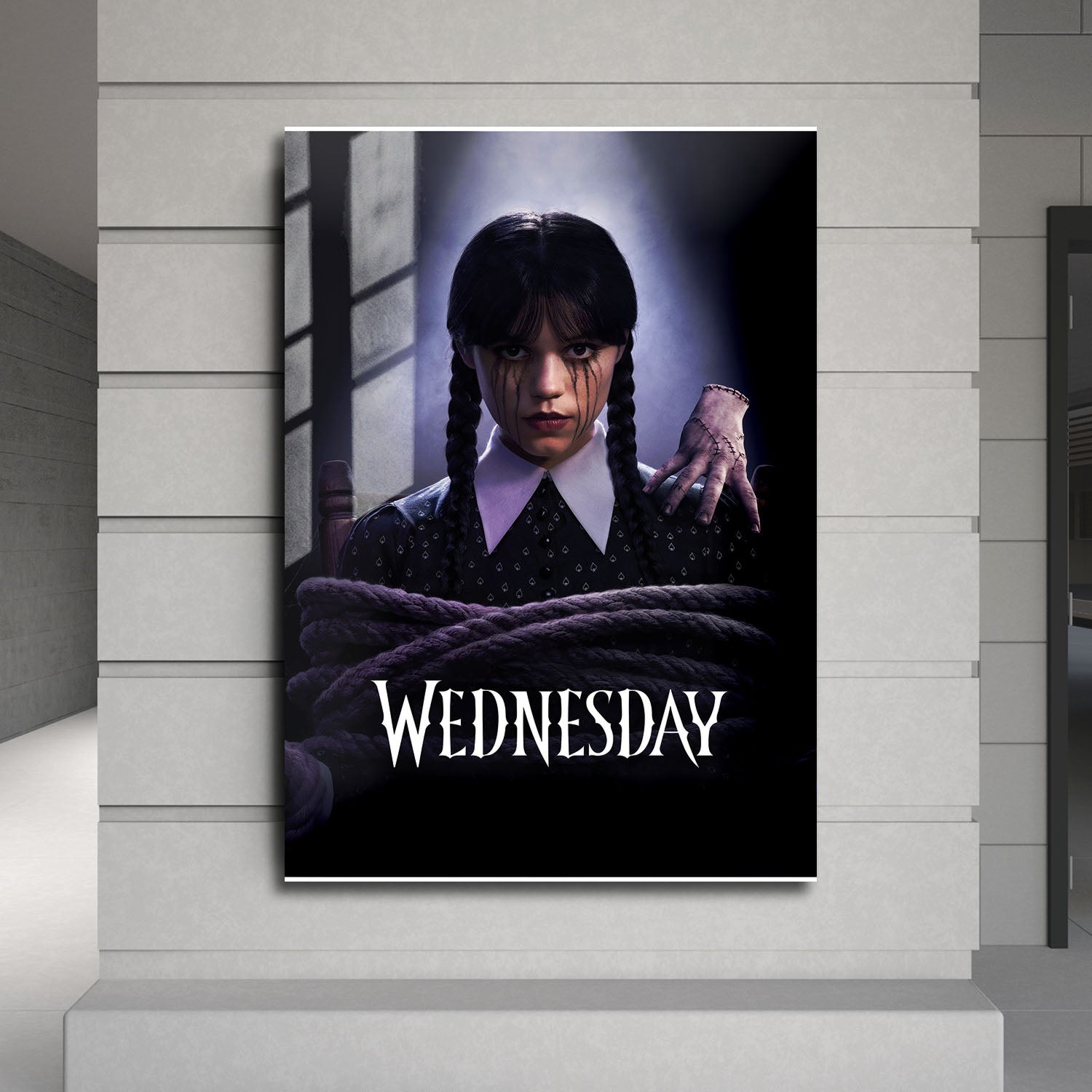 Flex Designs Metal Poster Wednesday 24 x 36" Home Goods - TV Show 2022 TV Show Metal Poster