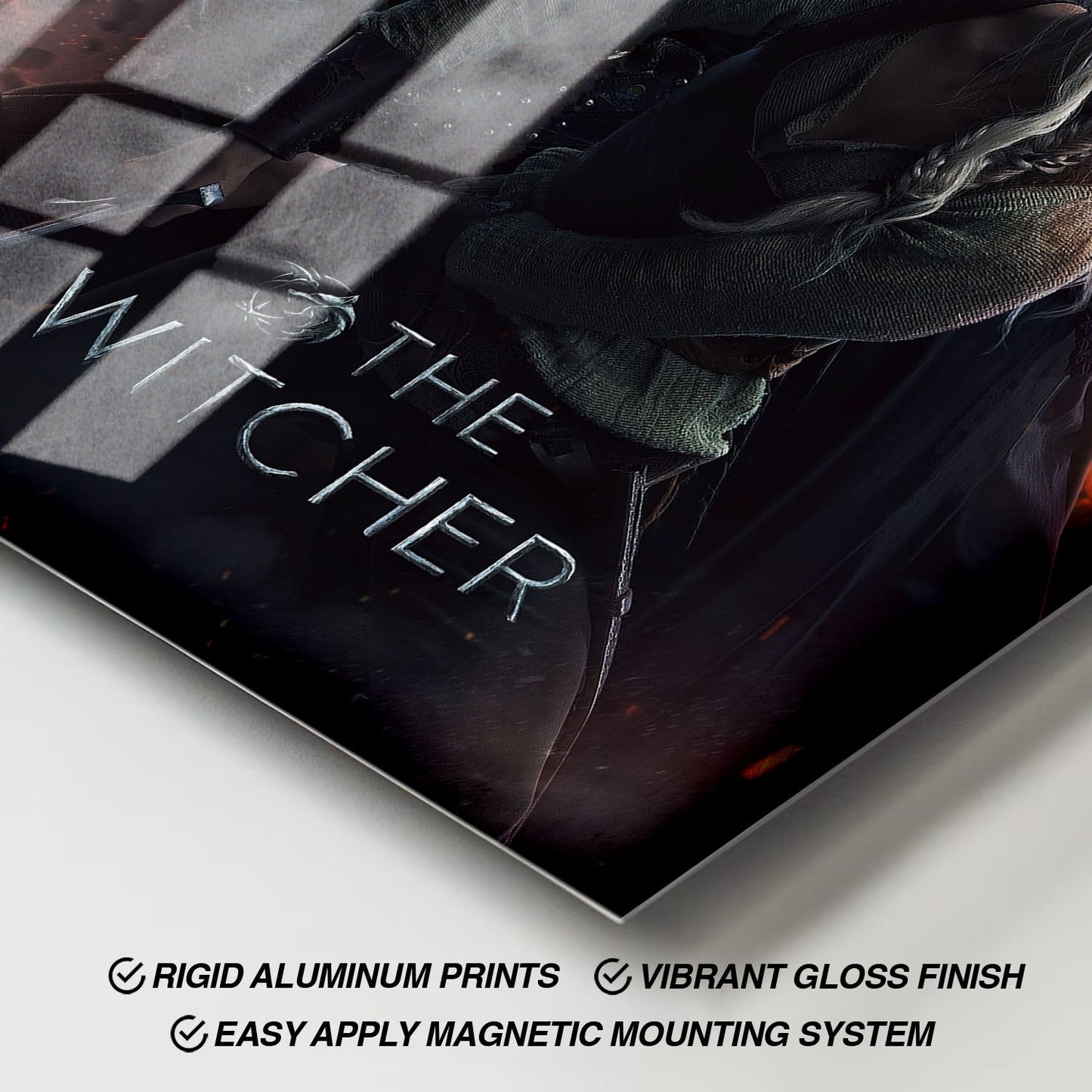 Flex Designs Metal Poster Witcher Season 3 11 x 17" Home Goods - TV Show 2023 TV Show Metal Poster