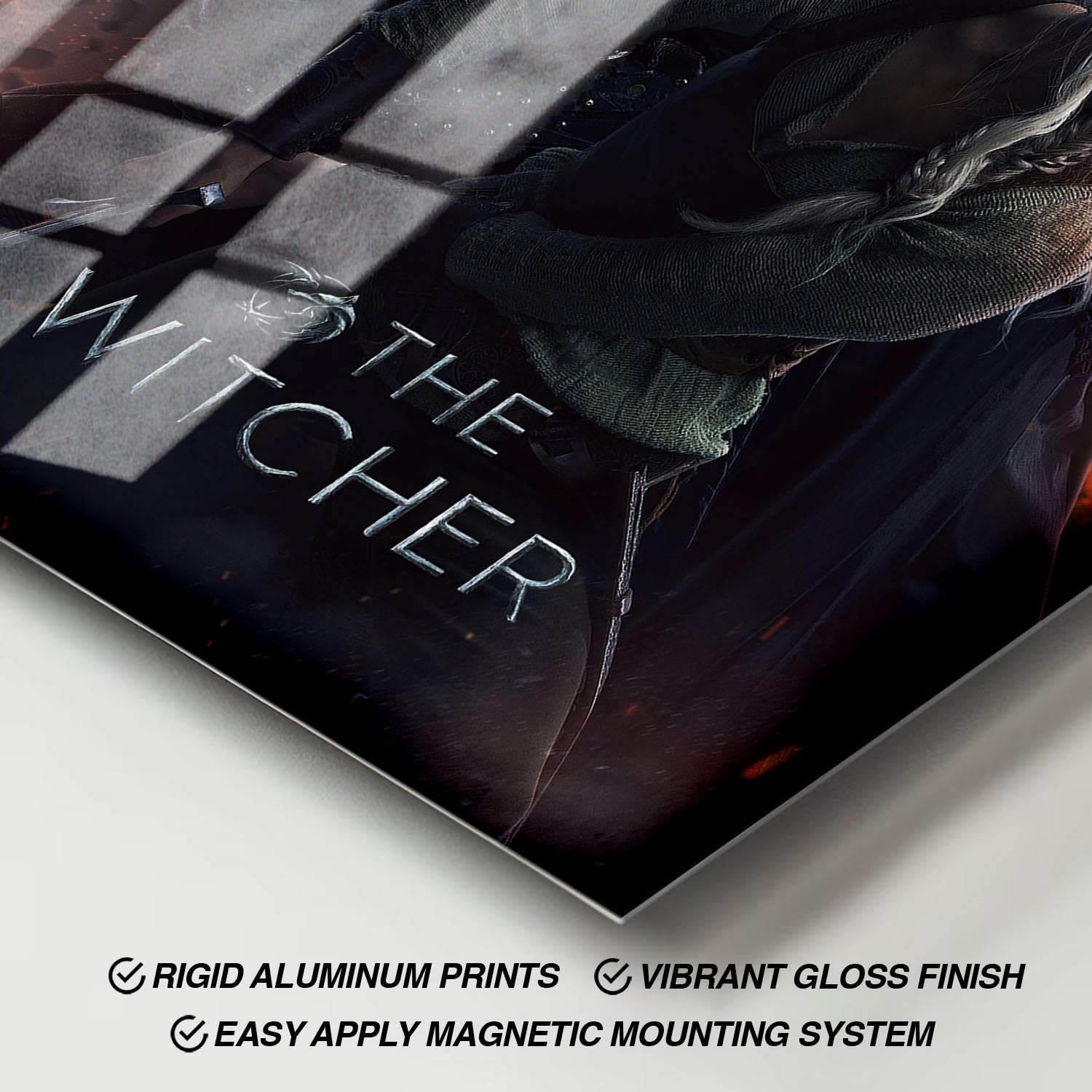 Flex Designs Metal Poster Witcher Season 3 11 x 17" Home Goods - TV Show 2023 TV Show Metal Poster