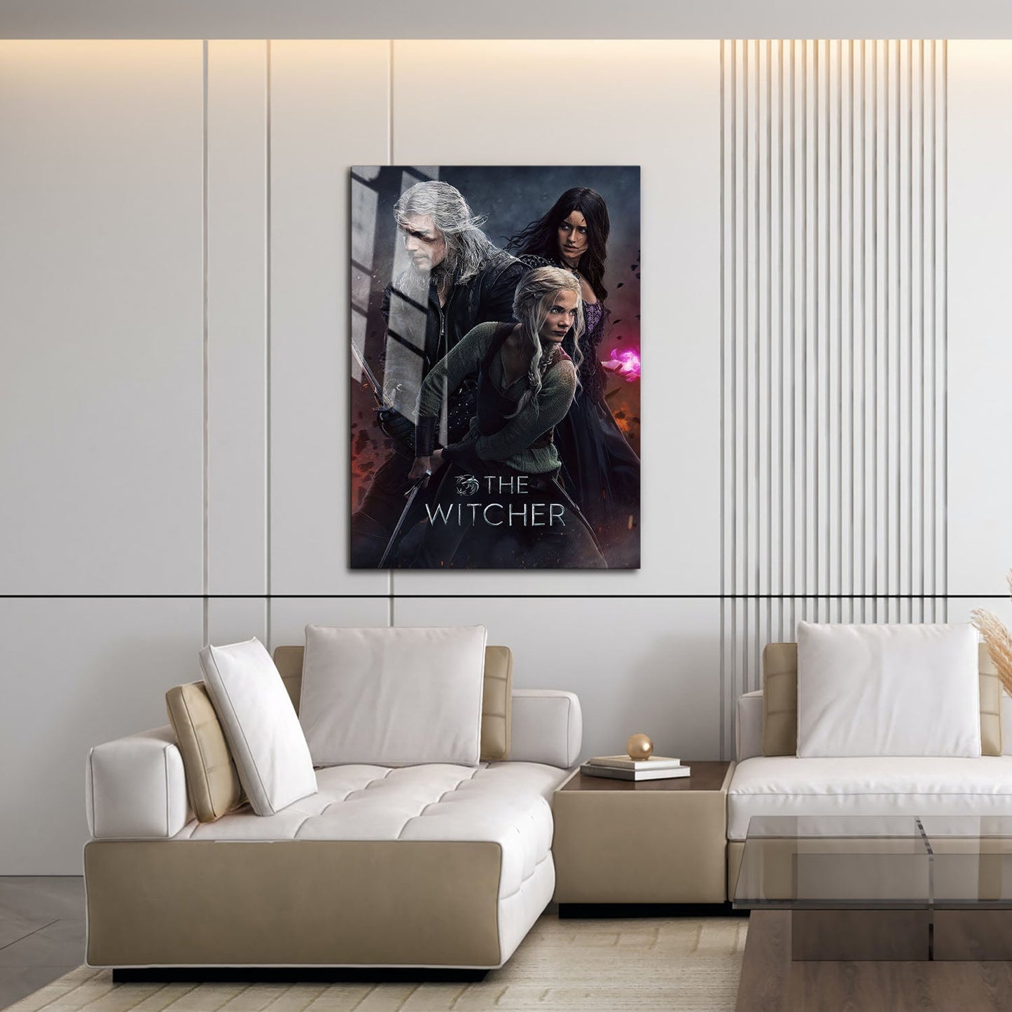 Flex Designs Metal Poster Witcher Season 3 16 x 24" Home Goods - TV Show 2023 TV Show Metal Poster