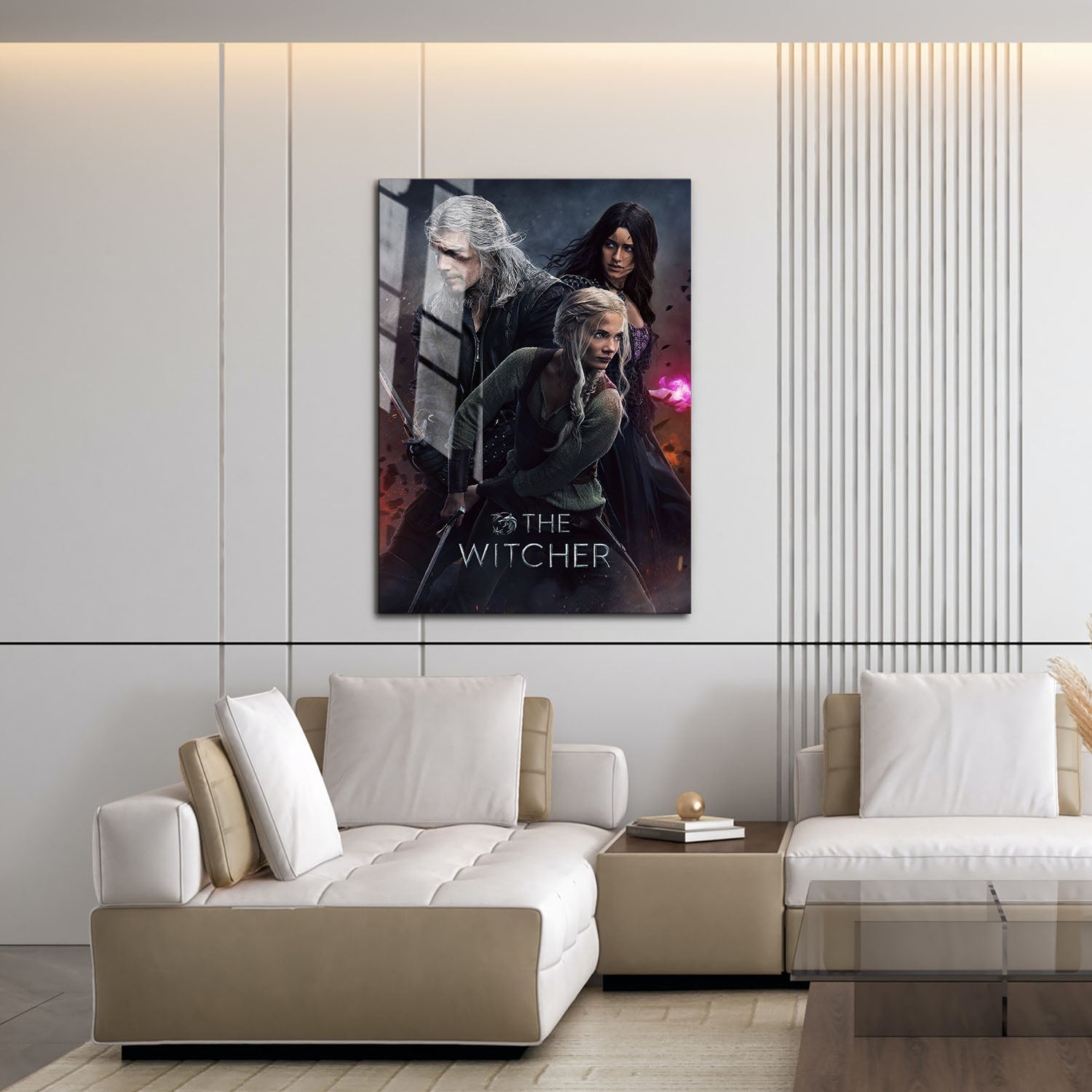 Flex Designs Metal Poster Witcher Season 3 16 x 24" Home Goods - TV Show 2023 TV Show Metal Poster