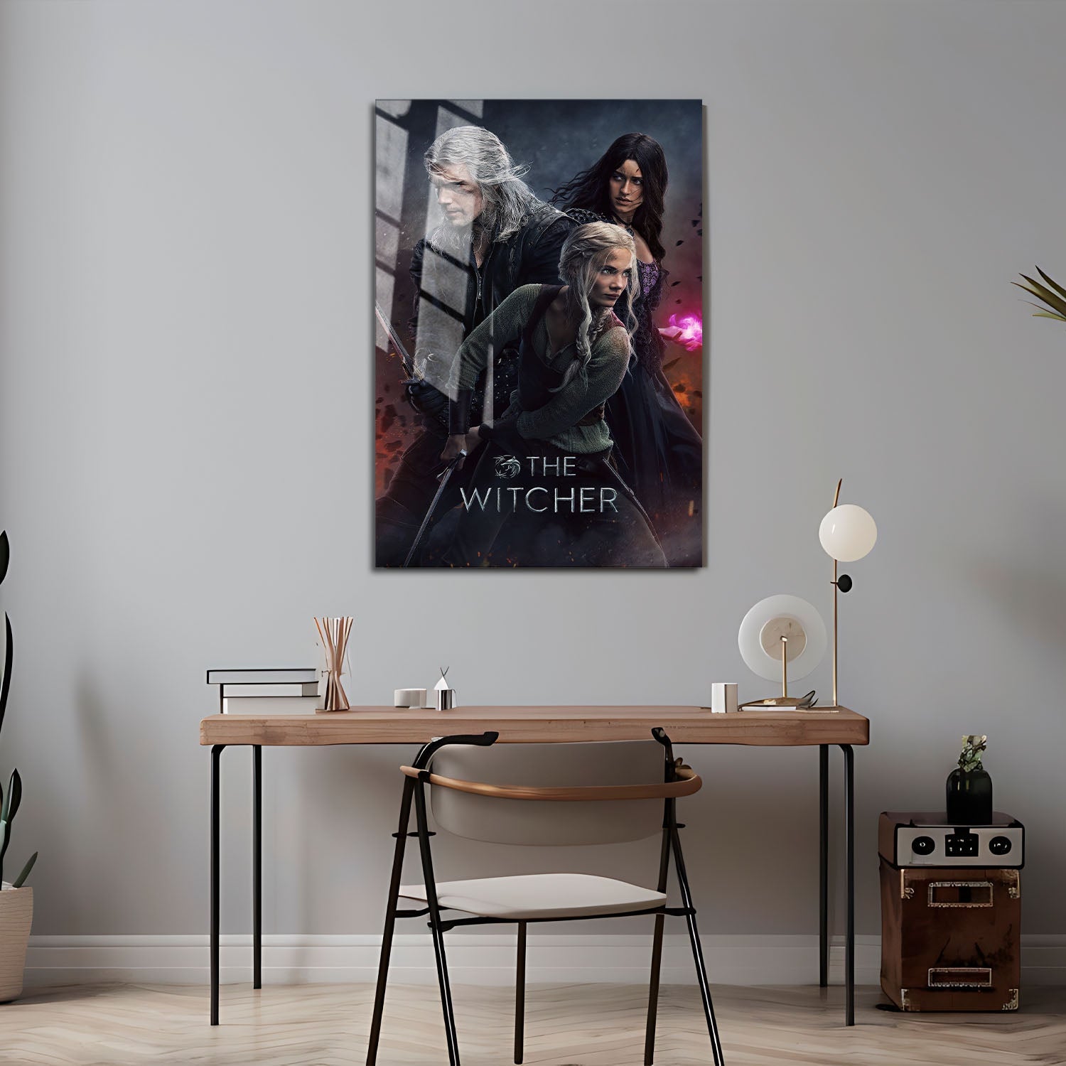 Flex Designs Metal Poster Witcher Season 3 24 x 36" Home Goods - TV Show 2023 TV Show Metal Poster