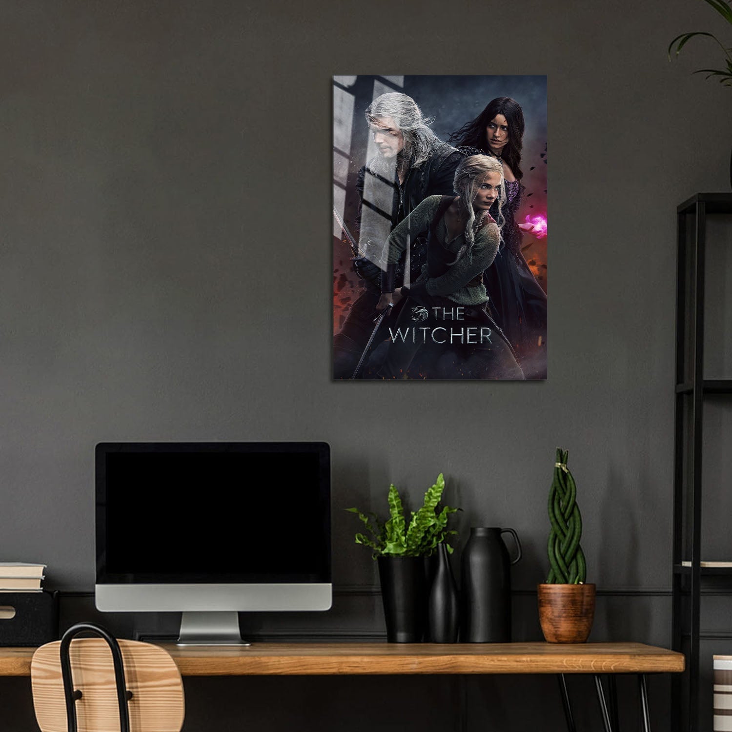 Flex Designs Metal Poster Witcher Season 3 5 x 7" Home Goods - TV Show 2023 TV Show Metal Poster