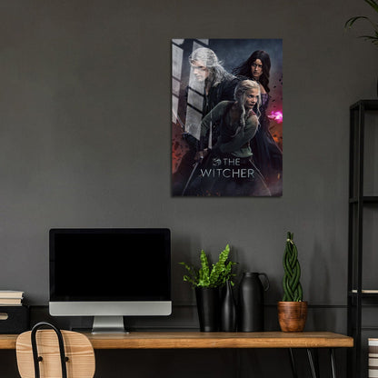 Flex Designs Metal Poster Witcher Season 3 5 x 7" Home Goods - TV Show 2023 TV Show Metal Poster