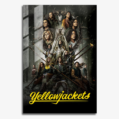 Flex Designs Metal Poster Yellowjackets 11 x 17" Home Goods - TV Show 2021 TV Show Metal Poster