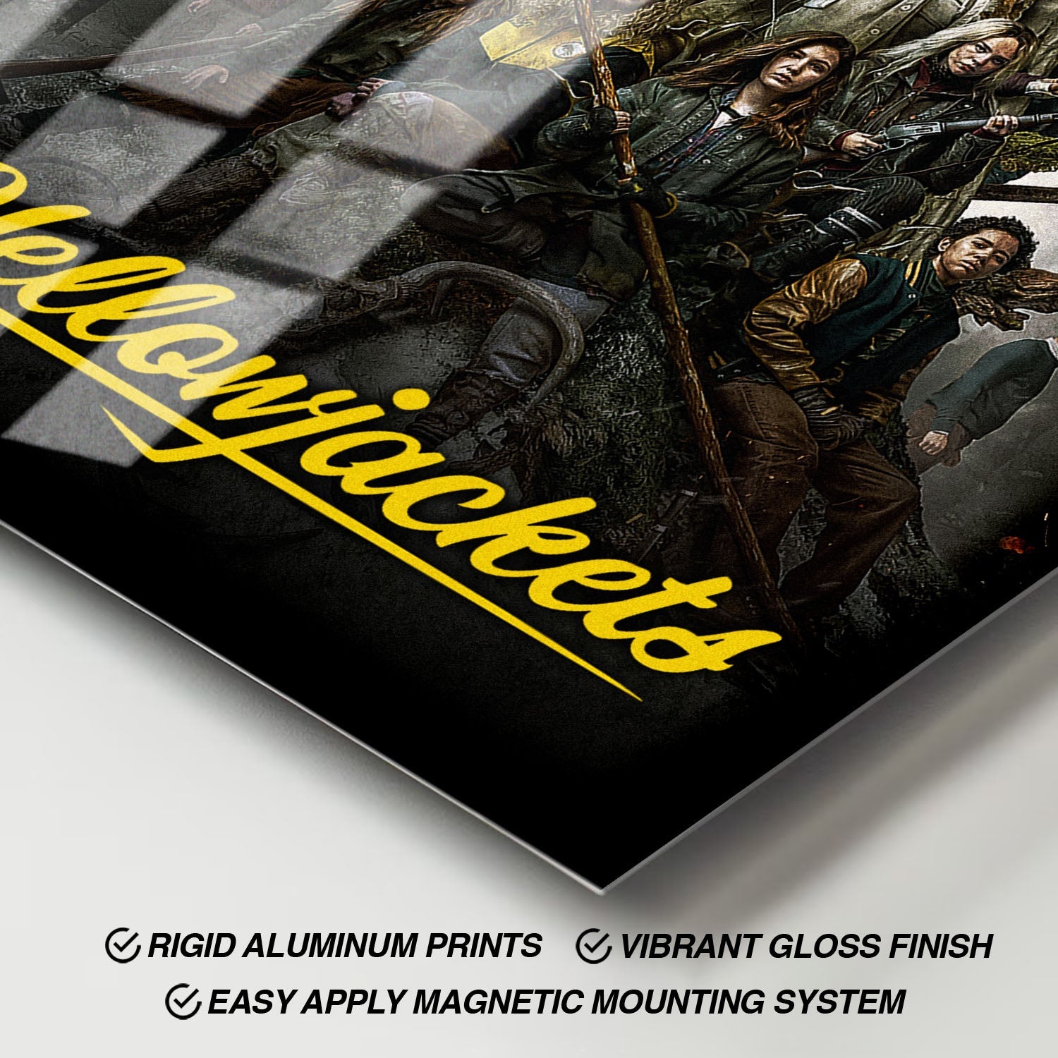 Flex Designs Metal Poster Yellowjackets 11 x 17" Home Goods - TV Show 2021 TV Show Metal Poster