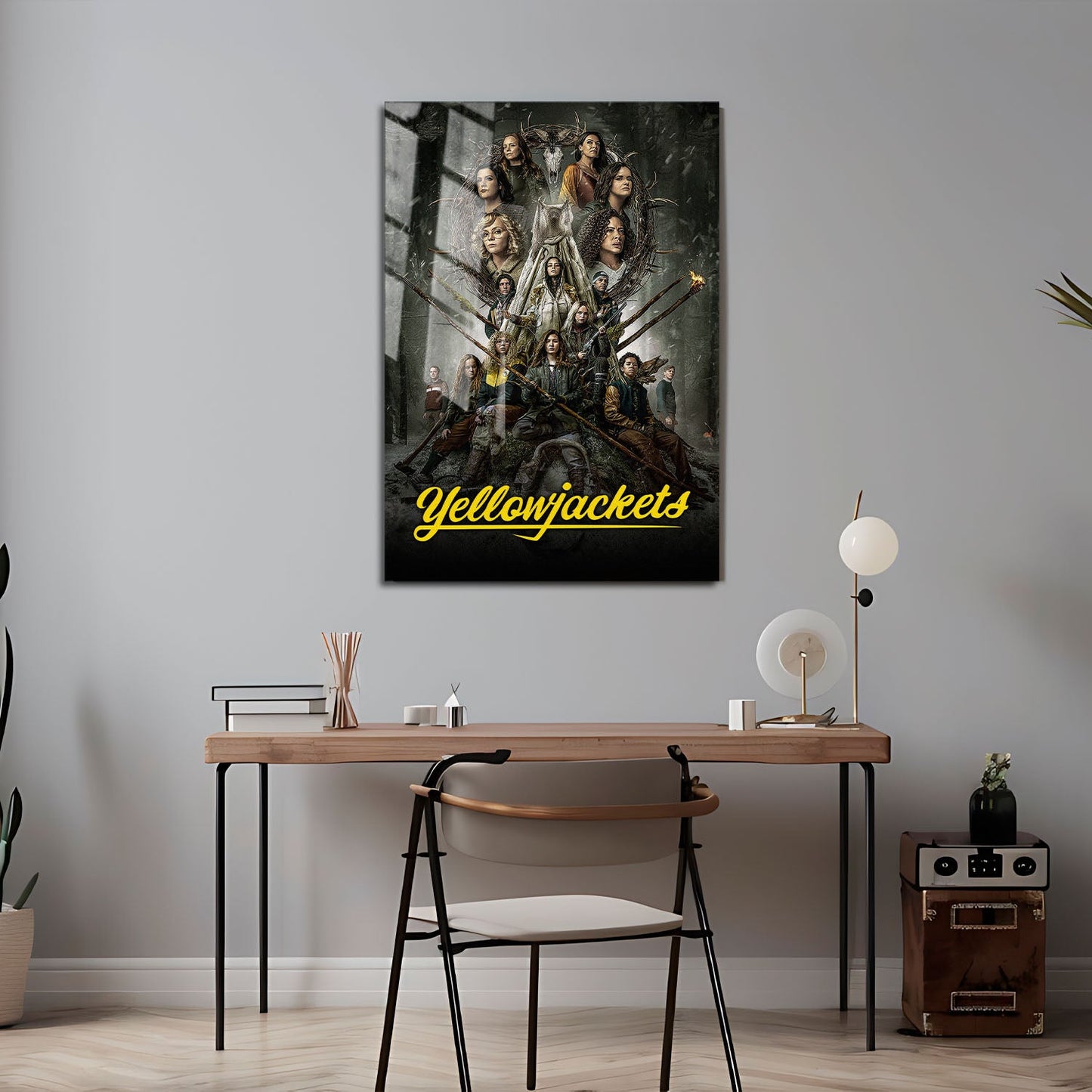 Flex Designs Metal Poster Yellowjackets 24 x 36" Home Goods - TV Show 2021 TV Show Metal Poster