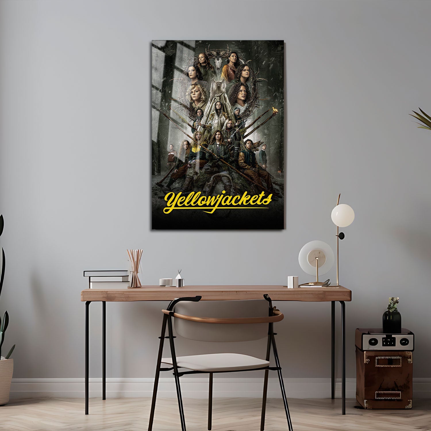 Flex Designs Metal Poster Yellowjackets 24 x 36" Home Goods - TV Show 2021 TV Show Metal Poster