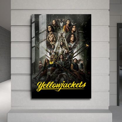 Flex Designs Metal Poster Yellowjackets 24 x 36" Home Goods - TV Show 2021 TV Show Metal Poster