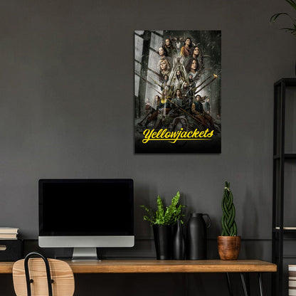 Flex Designs Metal Poster Yellowjackets 5 x 7" Home Goods - TV Show 2021 TV Show Metal Poster