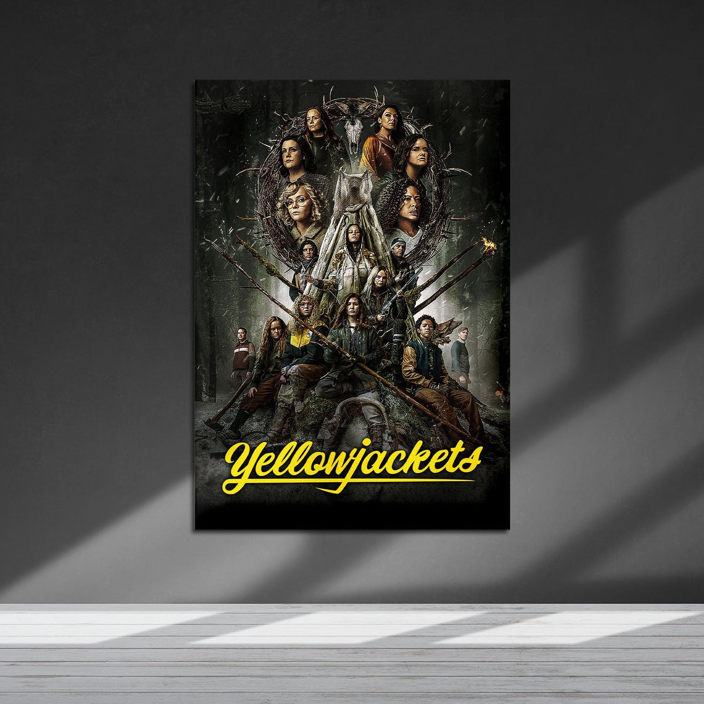 Flex Designs Metal Poster Yellowjackets 5 x 7" Home Goods - TV Show 2021 TV Show Metal Poster