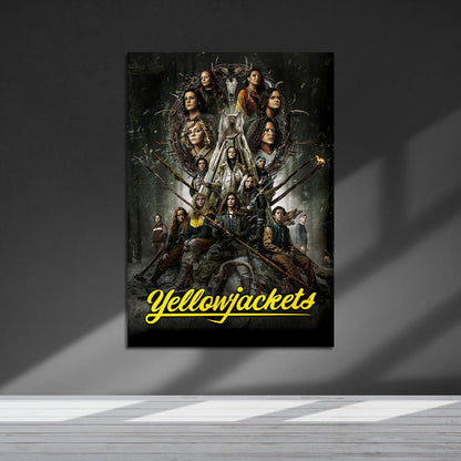 Flex Designs Metal Poster Yellowjackets 5 x 7" Home Goods - TV Show 2021 TV Show Metal Poster