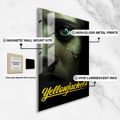 Flex Designs Metal Poster Yellowjackets Key Art 16 x 24" Home Goods - TV Show 2021 TV Show Metal Poster