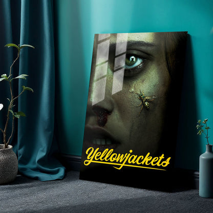 Yellowjackets Key Art TV Show Metal Poster