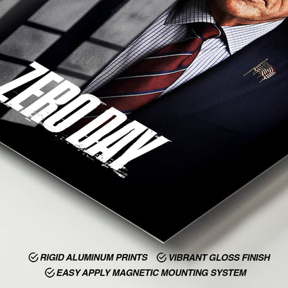 Flex Designs Metal Poster Zero Day 11 x 17" Home Goods - TV Show 2023 TV Show Metal Poster