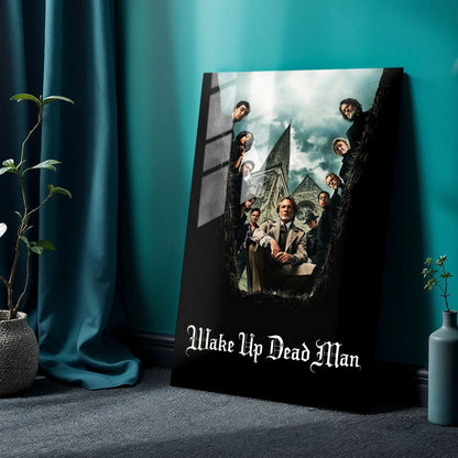 Knives Out - Wake Up Dead Man Movie Metal Poster