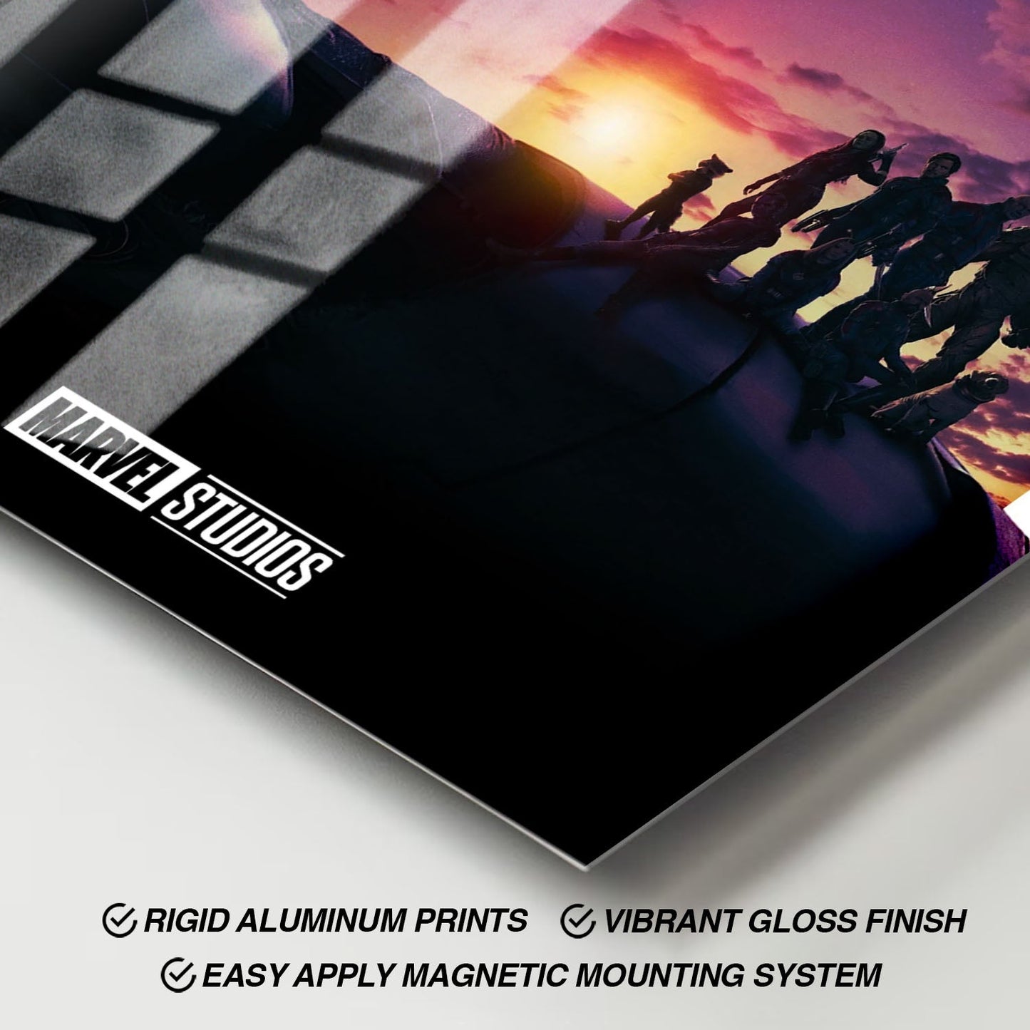 Flex Designs Metal Poster Guardians of the Galaxy Vol 3 Minimalist 11 x 17" Home Goods - Movie 2023 Movie Metal Poster