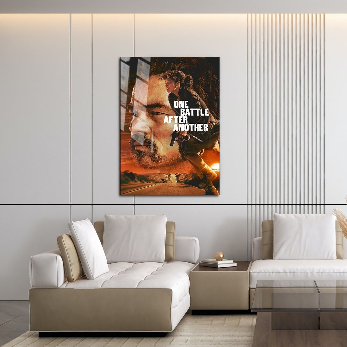 Flex Designs Metal Poster One Battle After Another 16 x 24" Home Goods - Movie 2025 Movie Metal Poster