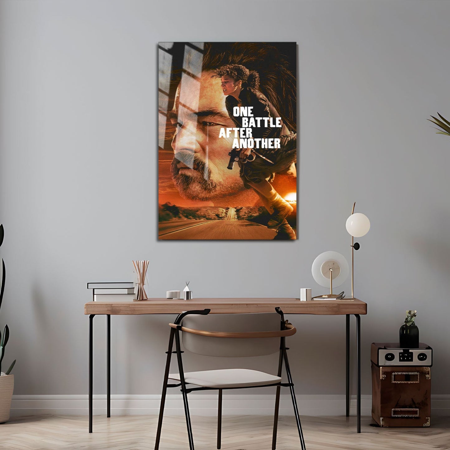 Flex Designs Metal Poster One Battle After Another 24 x 36" Home Goods - Movie 2025 Movie Metal Poster