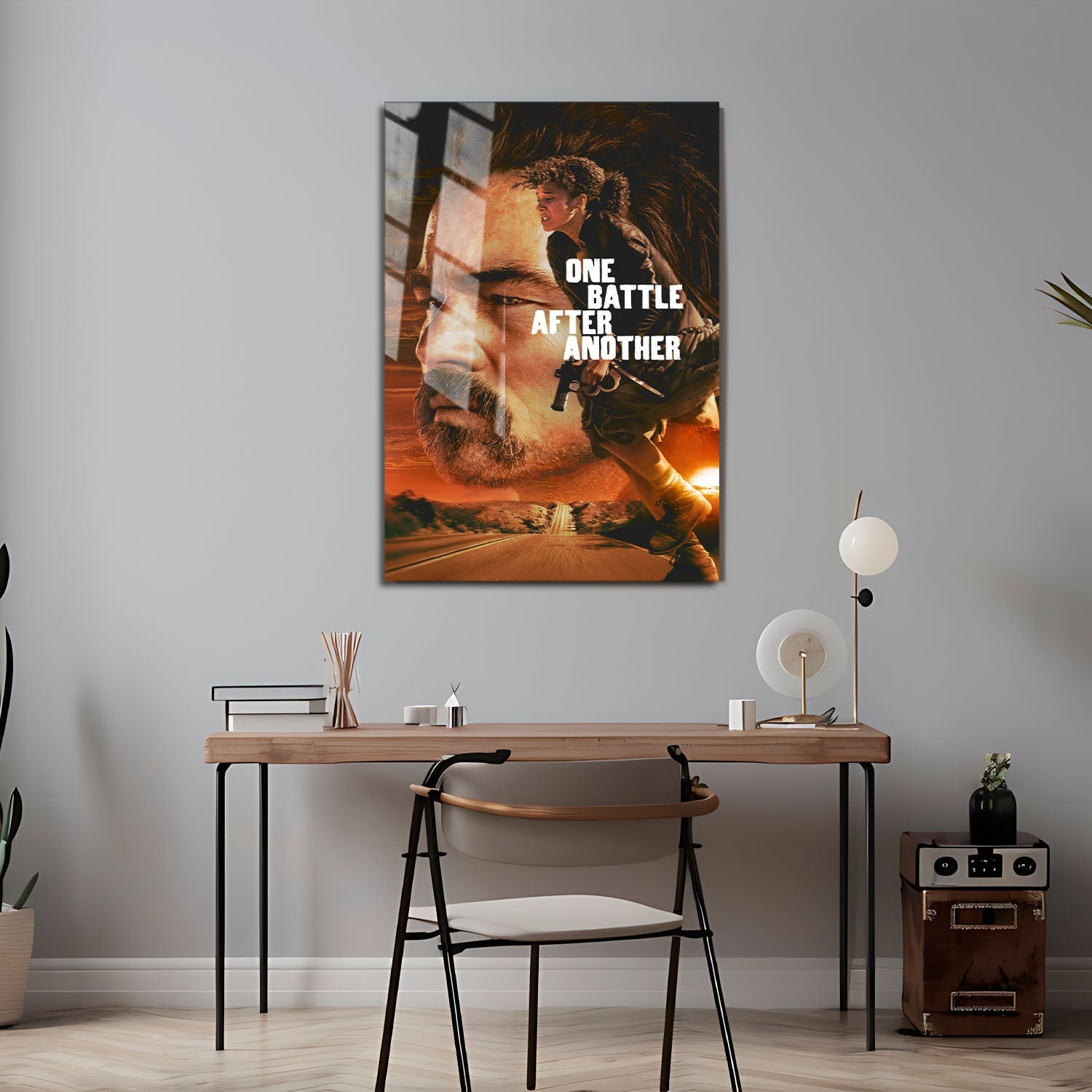 Flex Designs Metal Poster One Battle After Another 24 x 36" Home Goods - Movie 2025 Movie Metal Poster