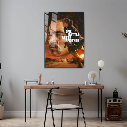 Flex Designs Metal Poster One Battle After Another 24 x 36" Home Goods - Movie 2025 Movie Metal Poster