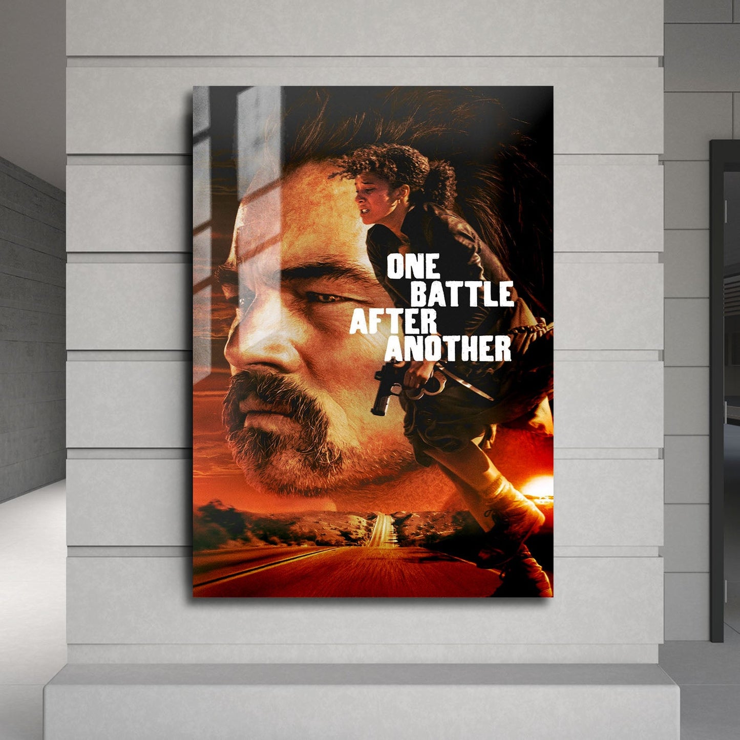 Flex Designs Metal Poster One Battle After Another 24 x 36" Home Goods - Movie 2025 Movie Metal Poster