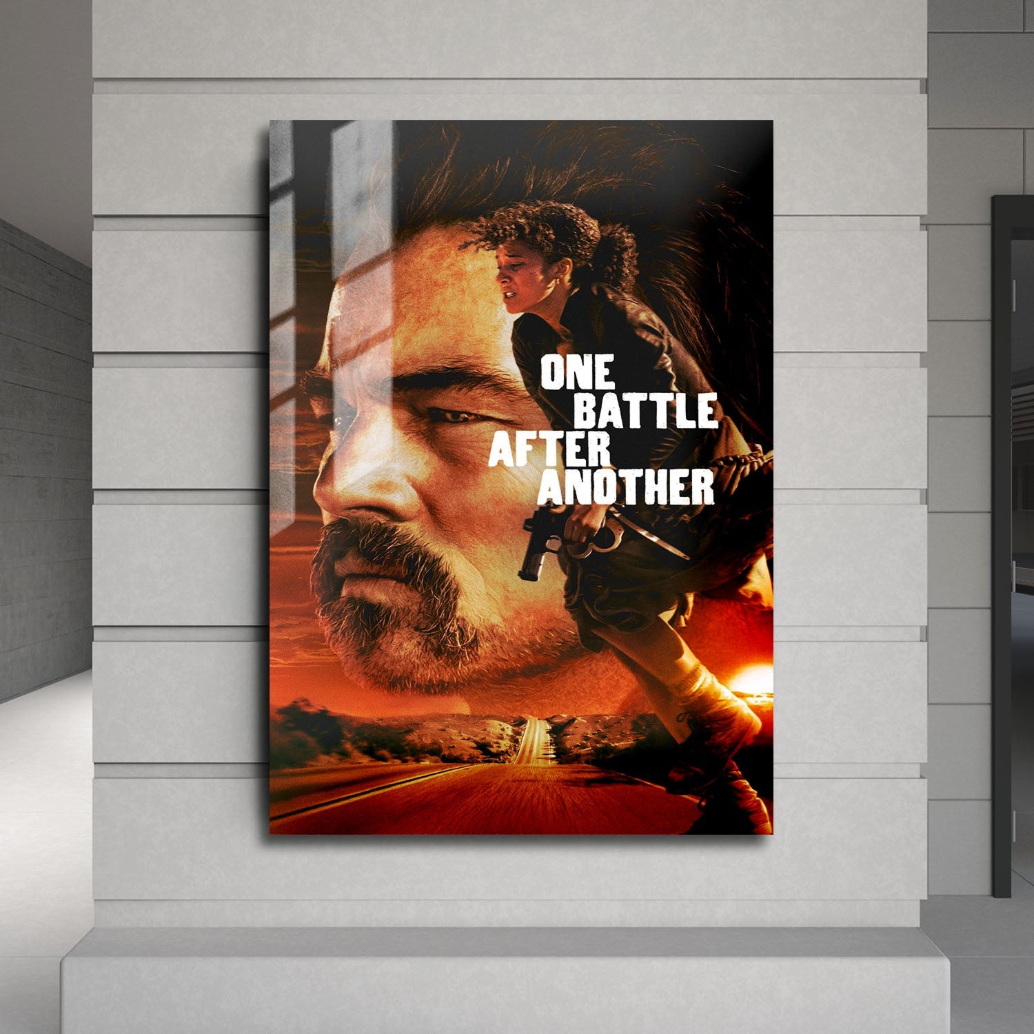 Flex Designs Metal Poster One Battle After Another 24 x 36" Home Goods - Movie 2025 Movie Metal Poster