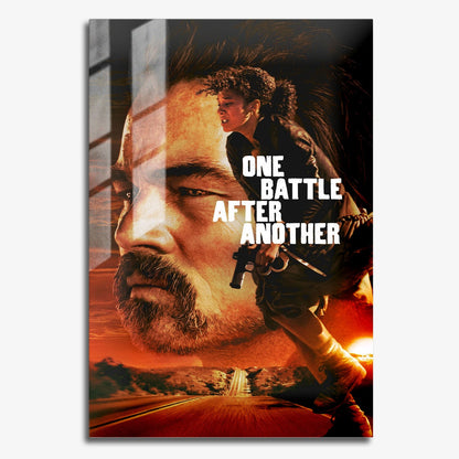 Flex Designs Metal Poster One Battle After Another 11 x 17" Home Goods - Movie 2025 Movie Metal Poster