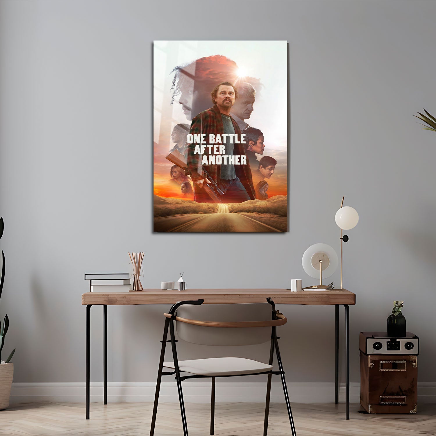 Flex Designs Metal Poster One Battle After Another Cinematic 24 x 36" Home Goods - Movie 2025 Movie Metal Poster
