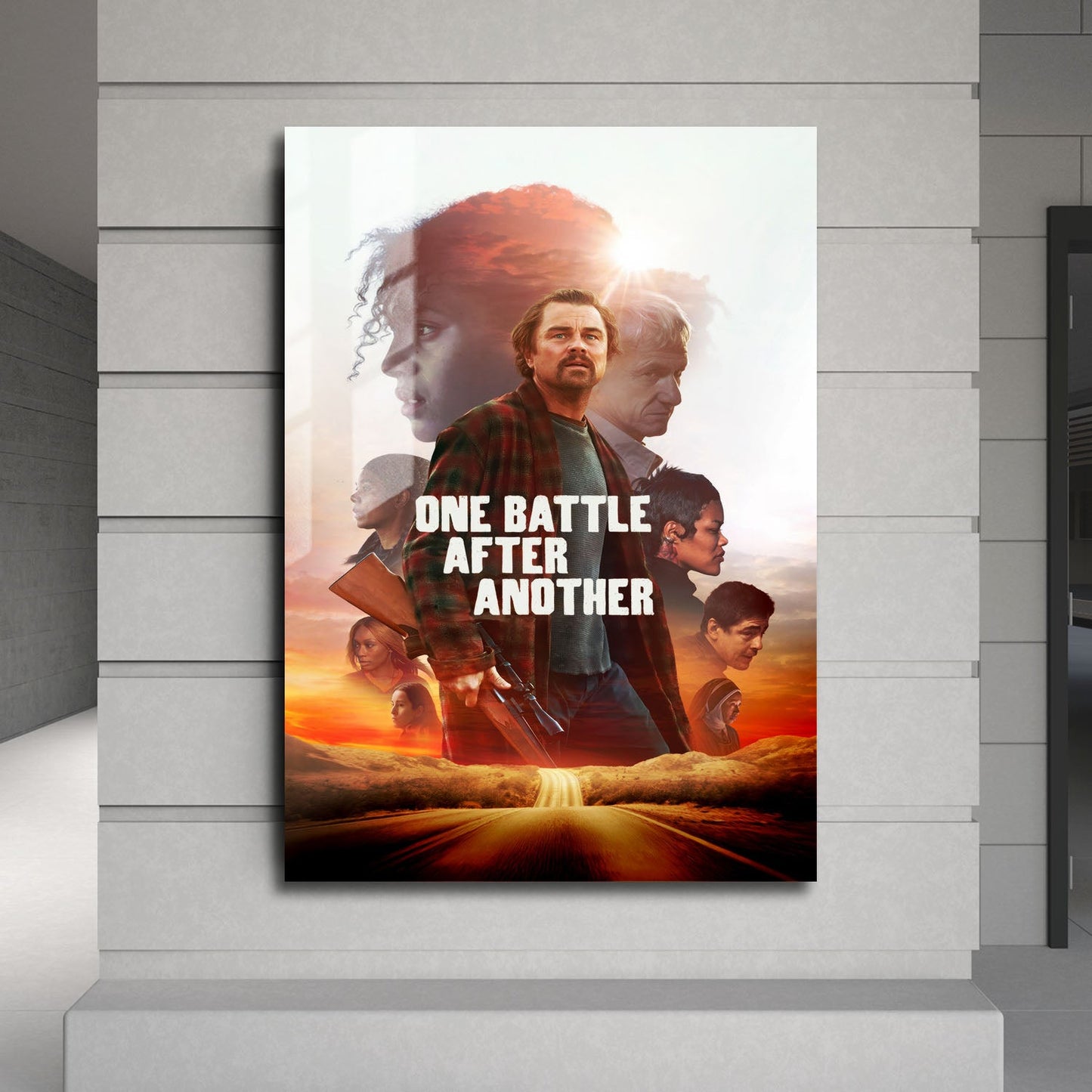 Flex Designs Metal Poster One Battle After Another Cinematic 24 x 36" Home Goods - Movie 2025 Movie Metal Poster