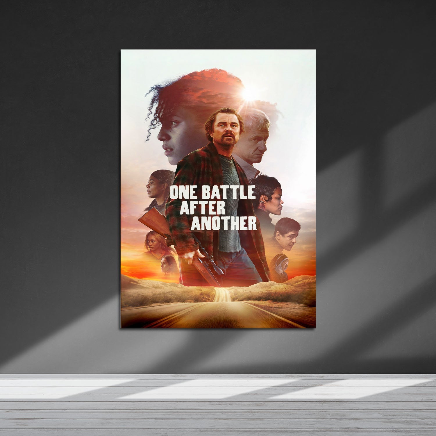 Flex Designs Metal Poster One Battle After Another Cinematic 5 x 7" Home Goods - Movie 2025 Movie Metal Poster
