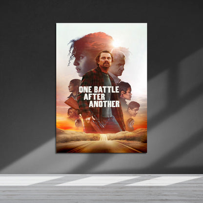 Flex Designs Metal Poster One Battle After Another Cinematic 5 x 7" Home Goods - Movie 2025 Movie Metal Poster