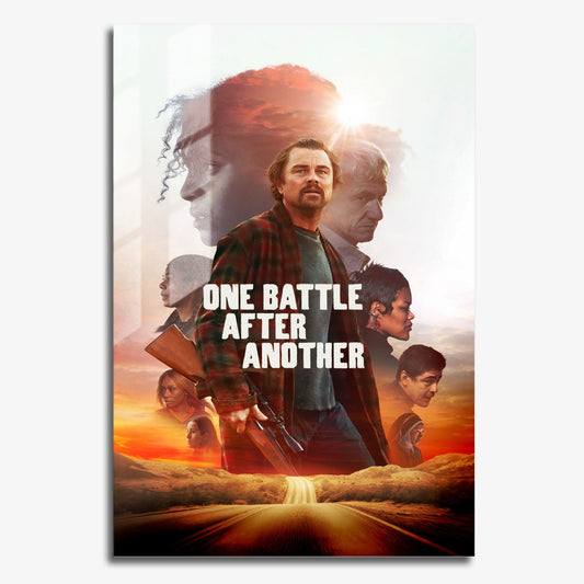 Flex Designs Metal Poster One Battle After Another Cinematic 11 x 17" Home Goods - Movie 2025 Movie Metal Poster