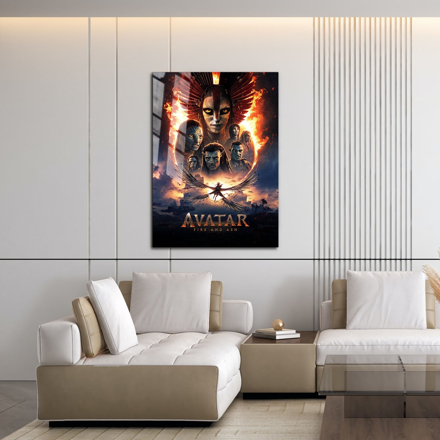 Flex Designs Metal Poster Avatar Fire and Ash Cinematic 16 x 24" Home Goods - Movie 2025 Movie Metal Poster