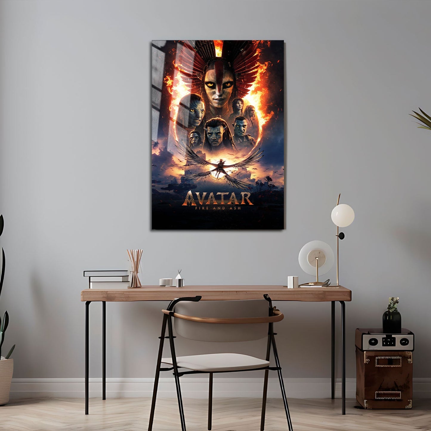 Flex Designs Metal Poster Avatar Fire and Ash Cinematic 5 x 7" Home Goods - Movie 2025 Movie Metal Poster