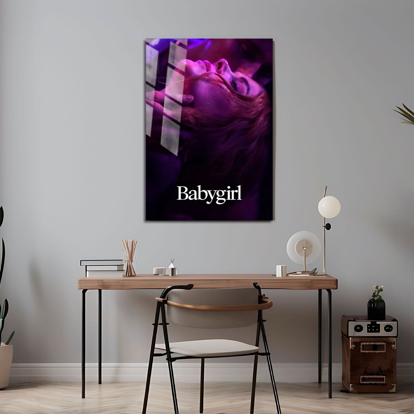 Flex Designs Metal Poster Babygirl 5 x 7" Home Goods - Movie 2024 Movie Metal Poster