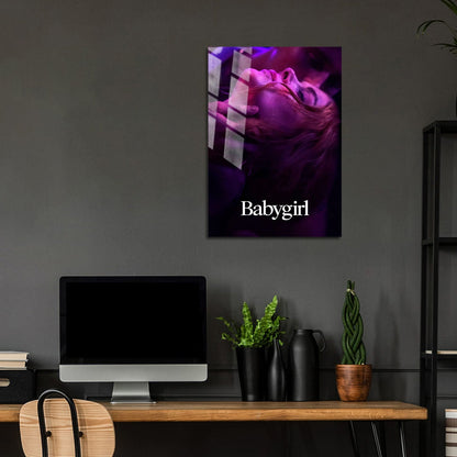 Flex Designs Metal Poster Babygirl 24 x 36" Home Goods - Movie 2024 Movie Metal Poster
