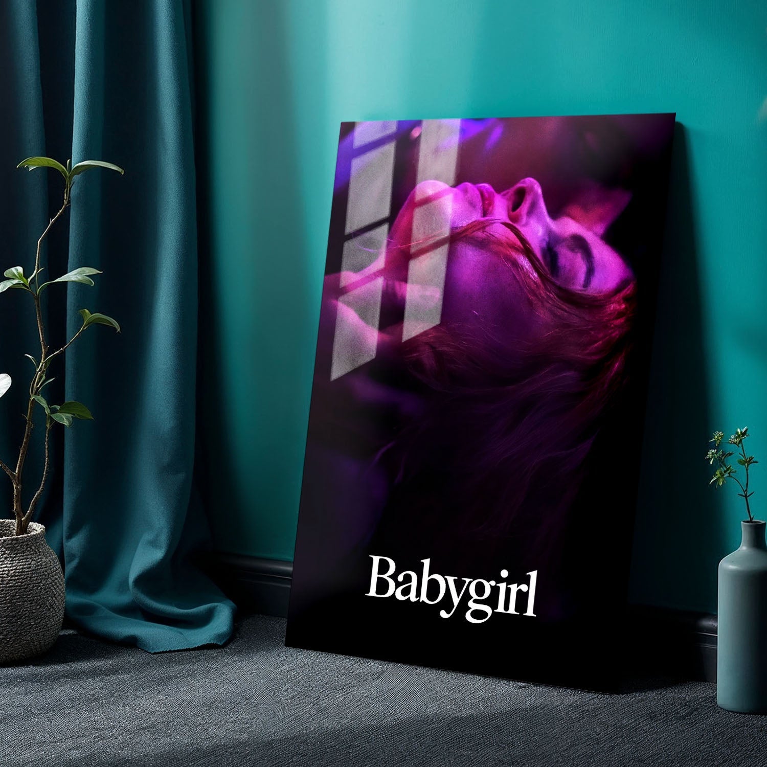 Flex Designs Metal Poster Babygirl 24 x 36" Home Goods - Movie 2024 Movie Metal Poster