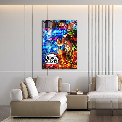 Flex Designs Metal Poster Demon Slayer Infinity Castle 16 x 24" Home Goods - Movie 2025 Movie Metal Poster