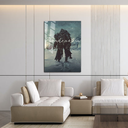 Flex Designs Metal Poster Frankenstein Theatrical 16 x 24" Home Goods - Movie 2025 Movie Metal Poster