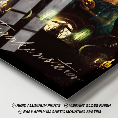 Flex Designs Metal Poster Frankenstein 11 x 17" Home Goods - Movie 2025 Movie Metal Poster