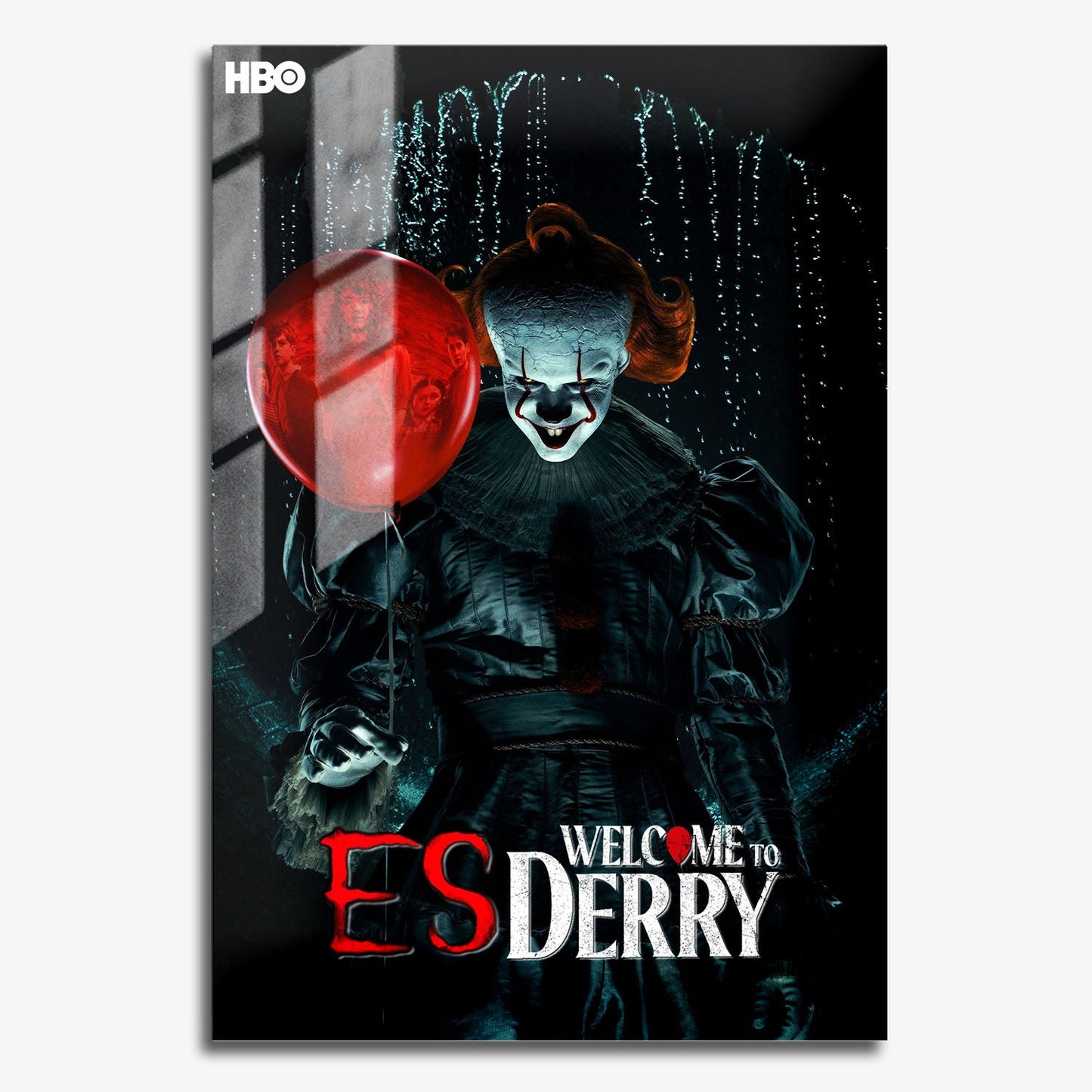 Flex Designs Metal Poster IT Welcome to Derry 11 x 17" Home Goods - TV Show 2025 TV Show Metal Poster