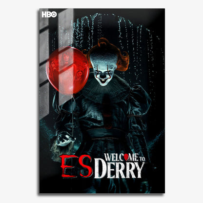 Flex Designs Metal Poster IT Welcome to Derry 11 x 17" Home Goods - TV Show 2025 TV Show Metal Poster