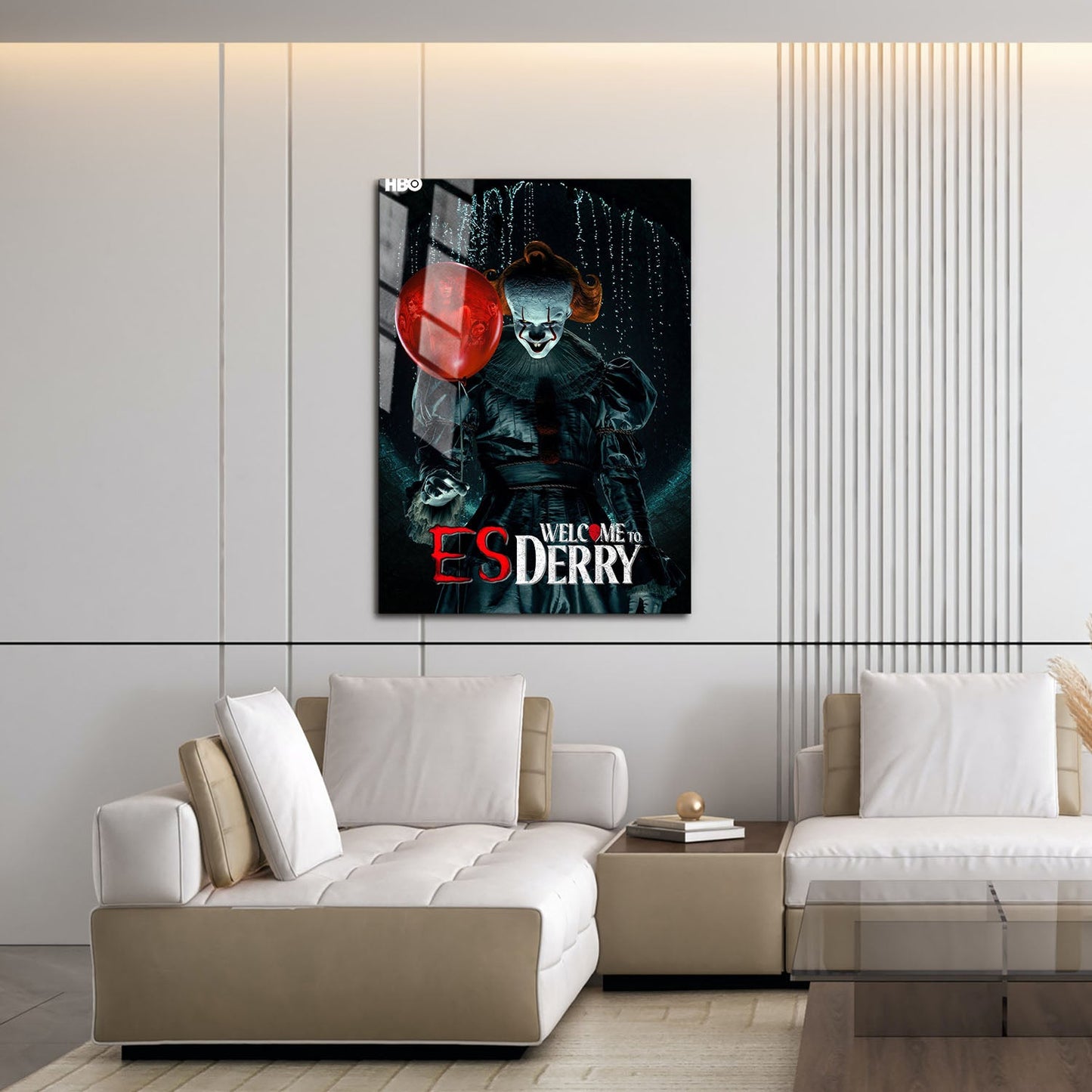 Flex Designs Metal Poster IT Welcome to Derry 16 x 24" Home Goods - TV Show 2025 TV Show Metal Poster
