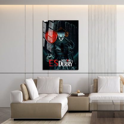 Flex Designs Metal Poster IT Welcome to Derry 16 x 24" Home Goods - TV Show 2025 TV Show Metal Poster
