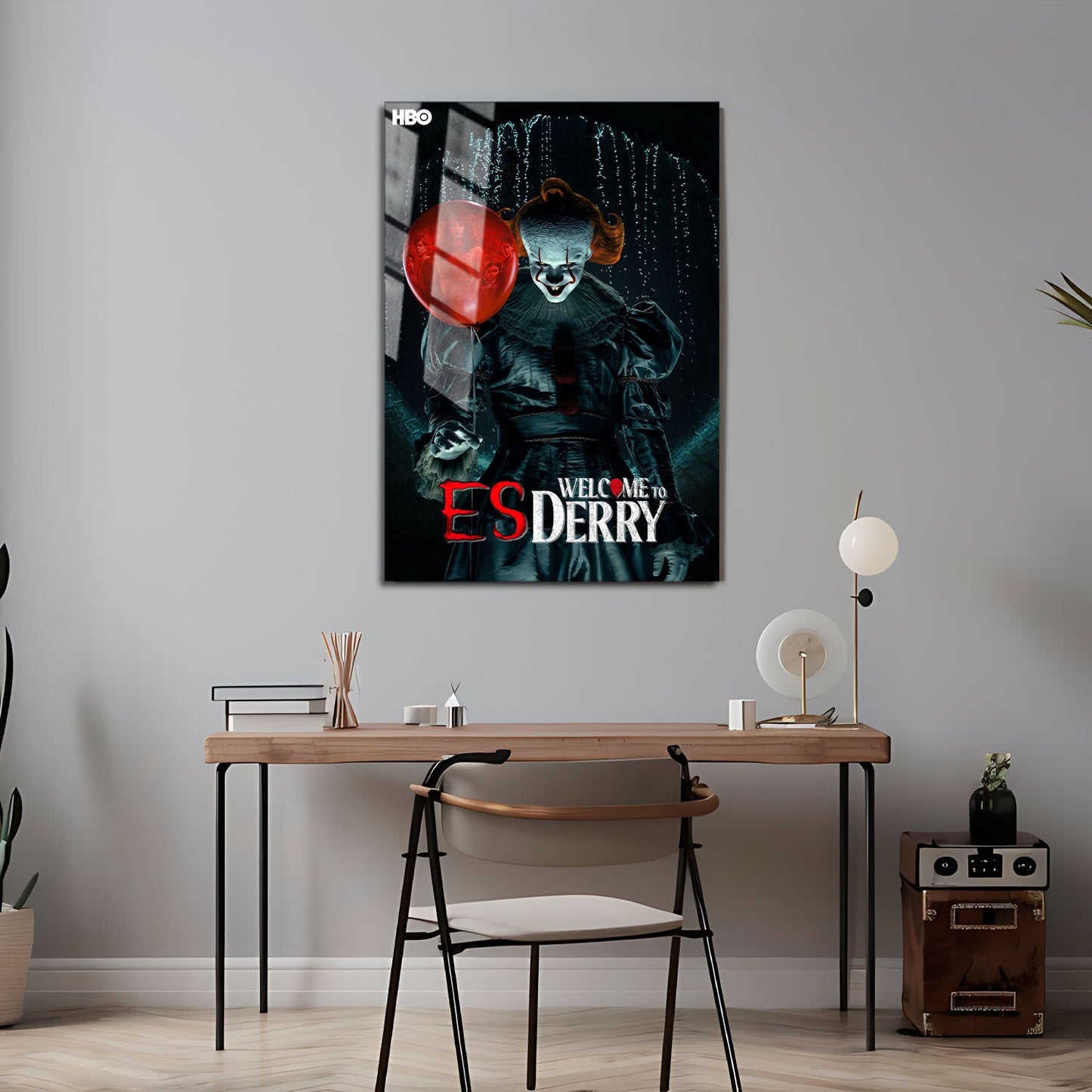 Flex Designs Metal Poster IT Welcome to Derry 5 x 7" Home Goods - TV Show 2025 TV Show Metal Poster