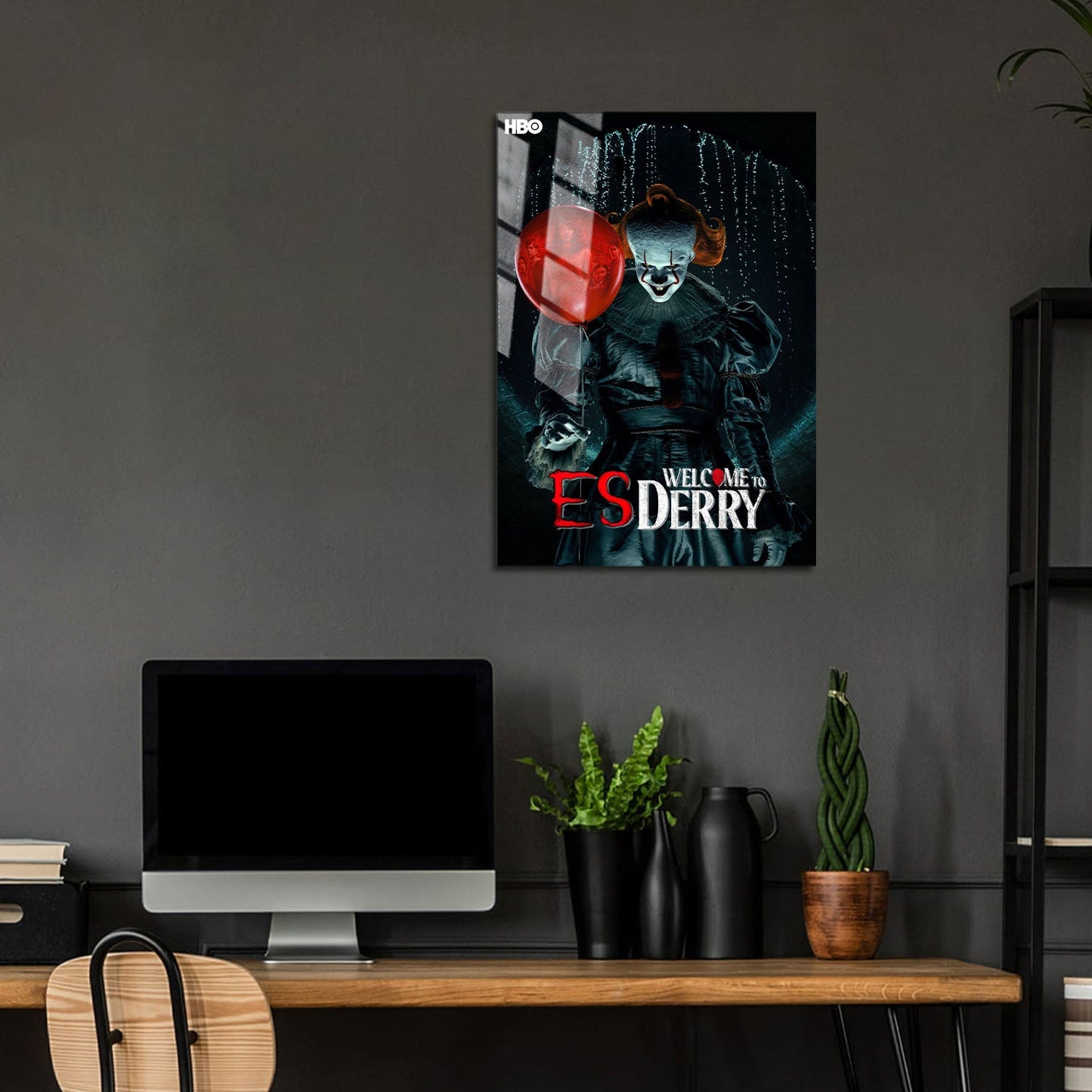 Flex Designs Metal Poster IT Welcome to Derry 24 x 36" Home Goods - TV Show 2025 TV Show Metal Poster