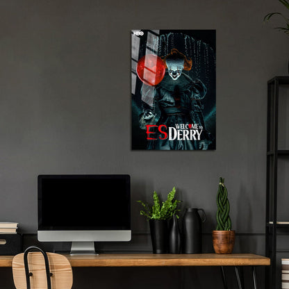 Flex Designs Metal Poster IT Welcome to Derry 24 x 36" Home Goods - TV Show 2025 TV Show Metal Poster