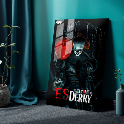 Flex Designs Metal Poster IT Welcome to Derry 24 x 36" Home Goods - TV Show 2025 TV Show Metal Poster